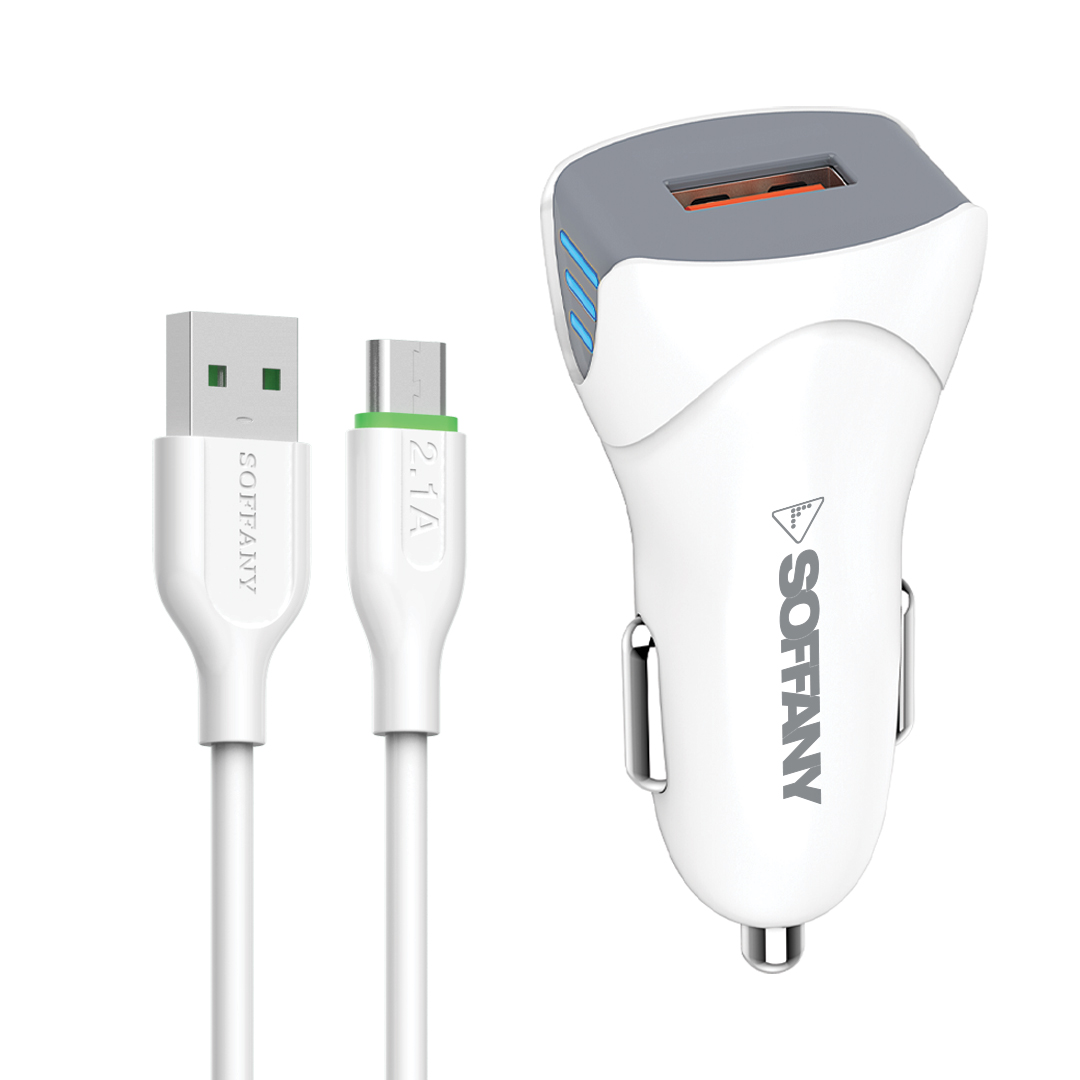 Soffany SY-670 MICRO Araç Şarj Seti