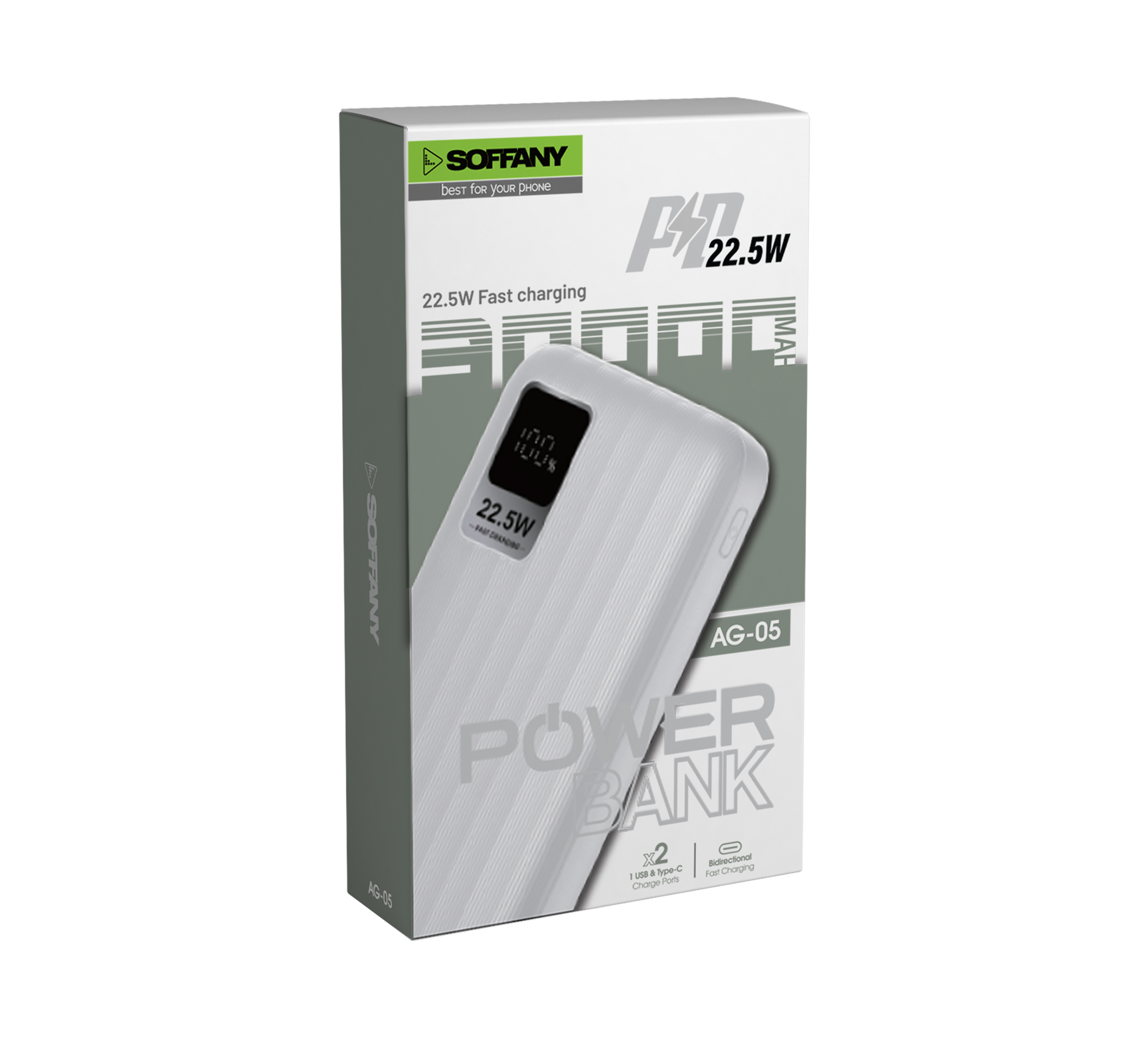 Soffany AG-05 30.000mAh Powerbank