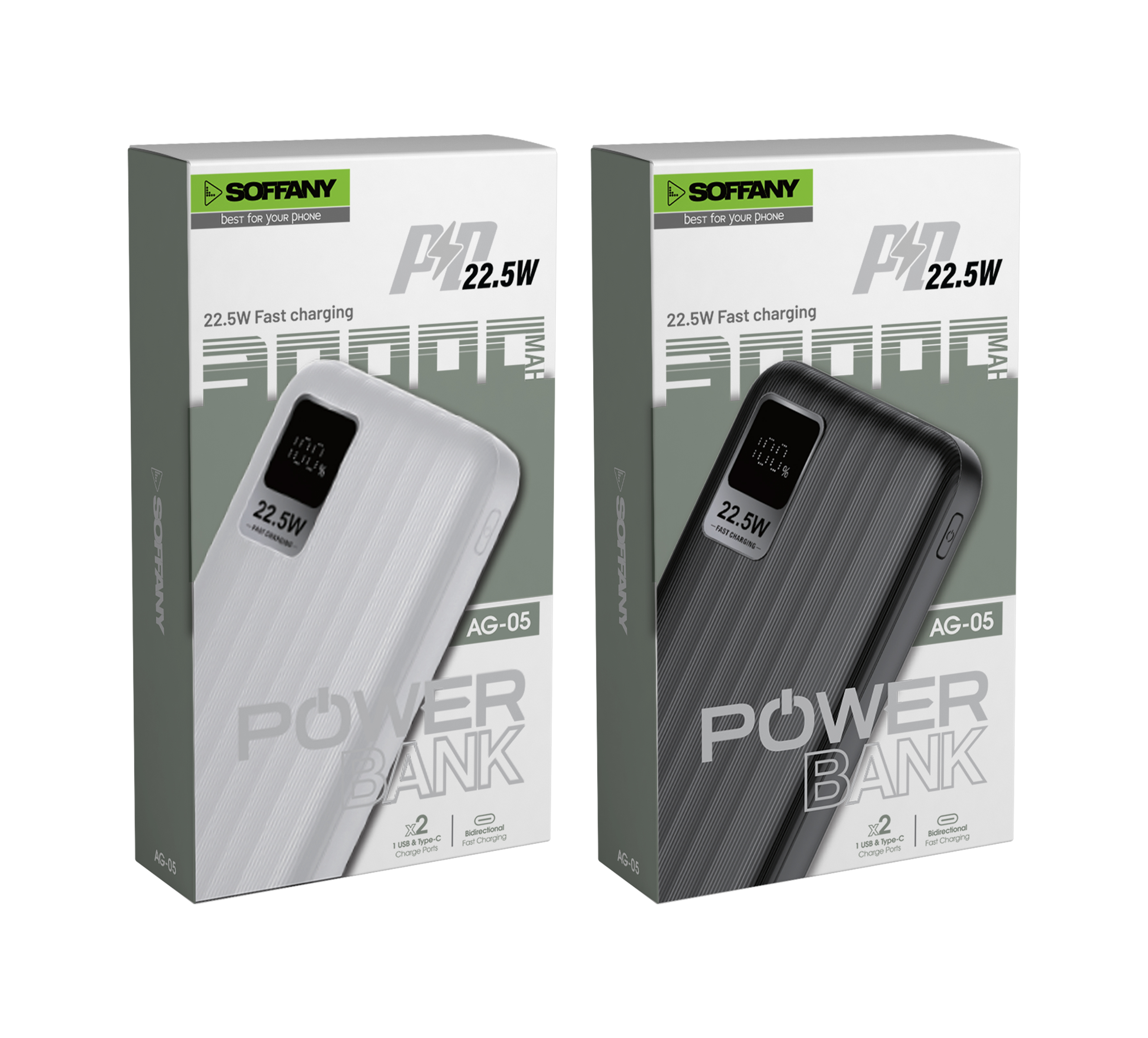 Soffany AG-05 30.000mAh Powerbank