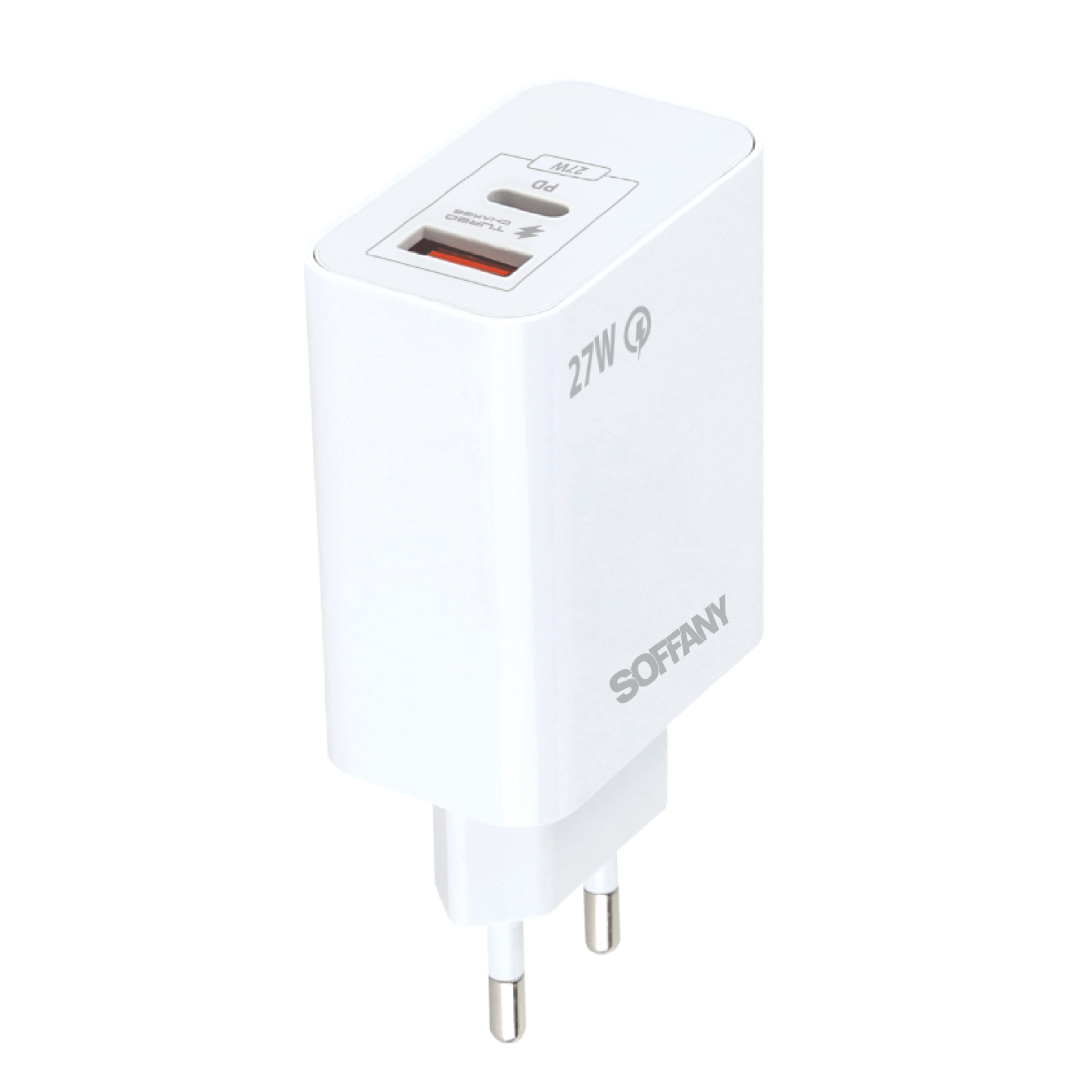 Soffany SY-228 USB-A+USB-C TURBO Şarj Başlığı 