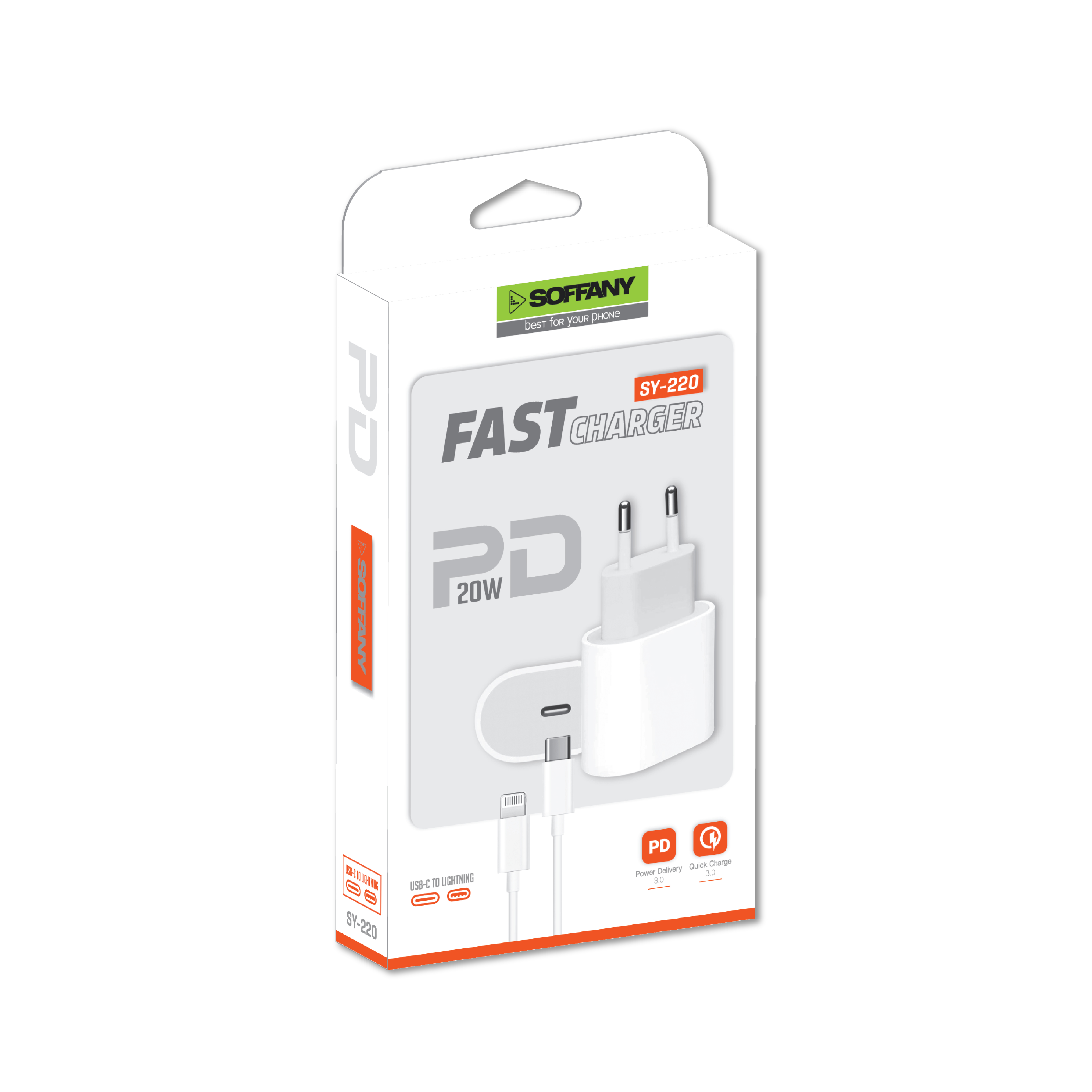 Soffany SY-220 20W PD IOS Şarj Seti