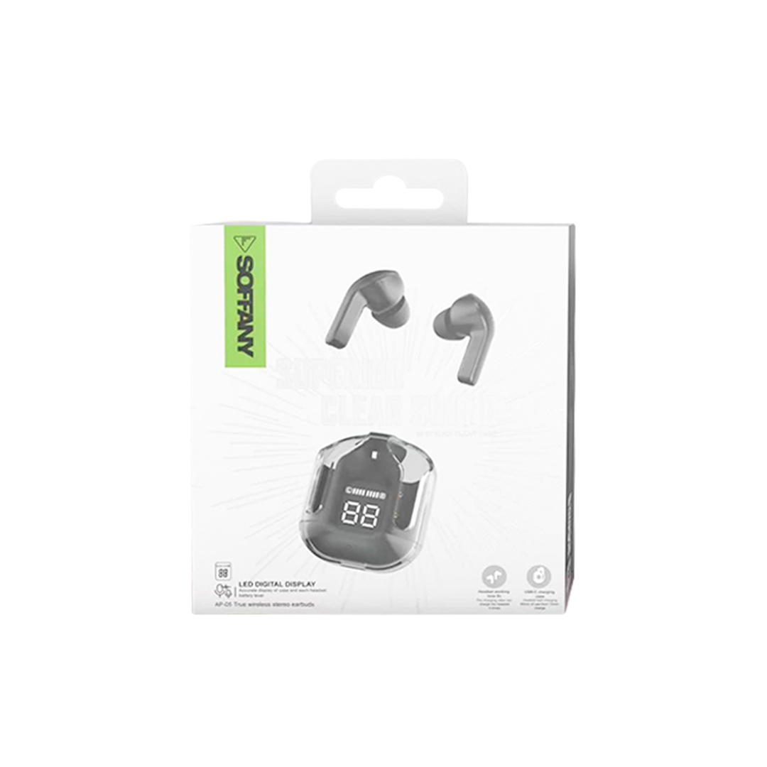 Soffany AP-05 Bluetooth Kulaklık Siyah