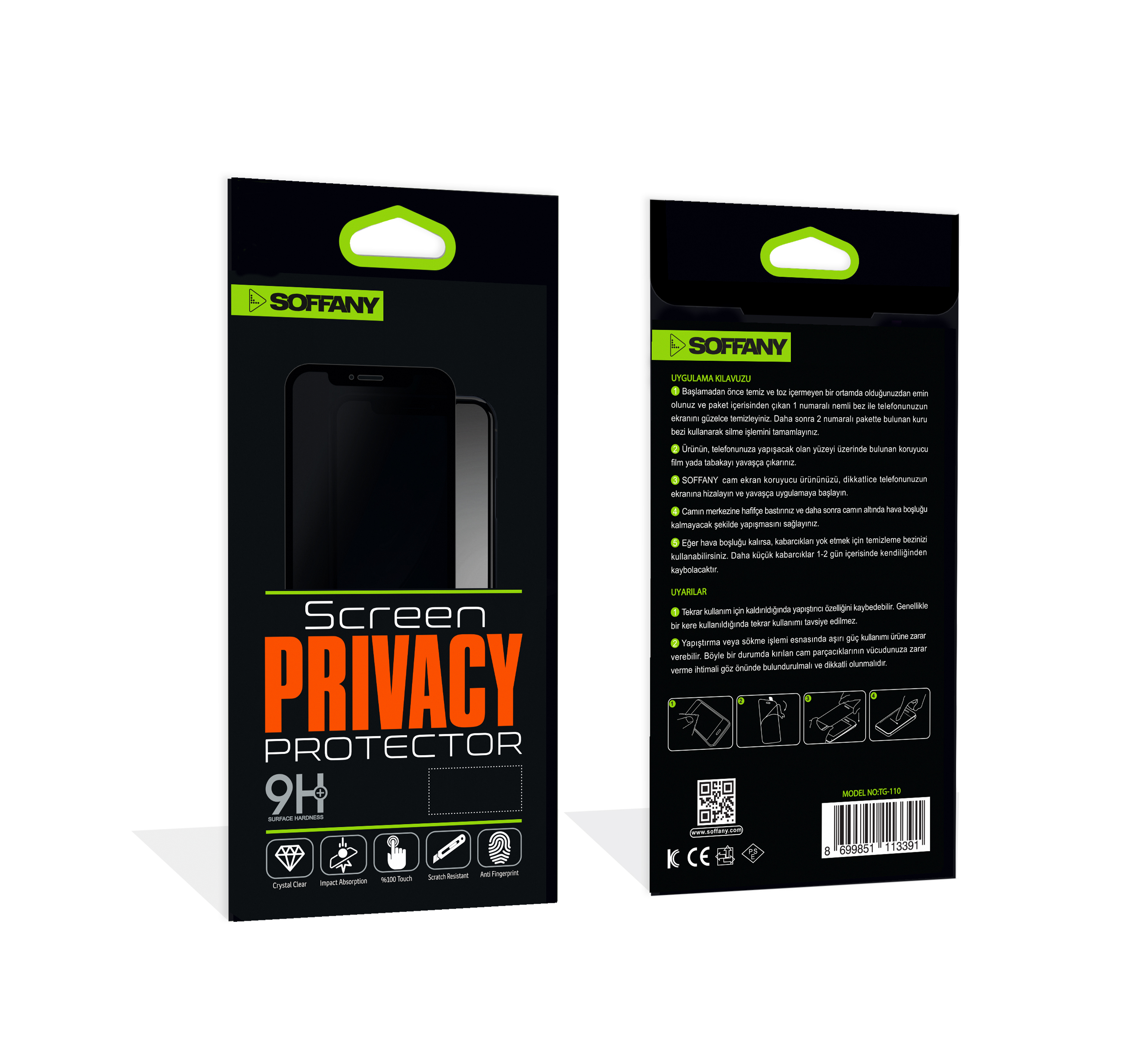 Soffany PRIVACY Ekran Koruyucu